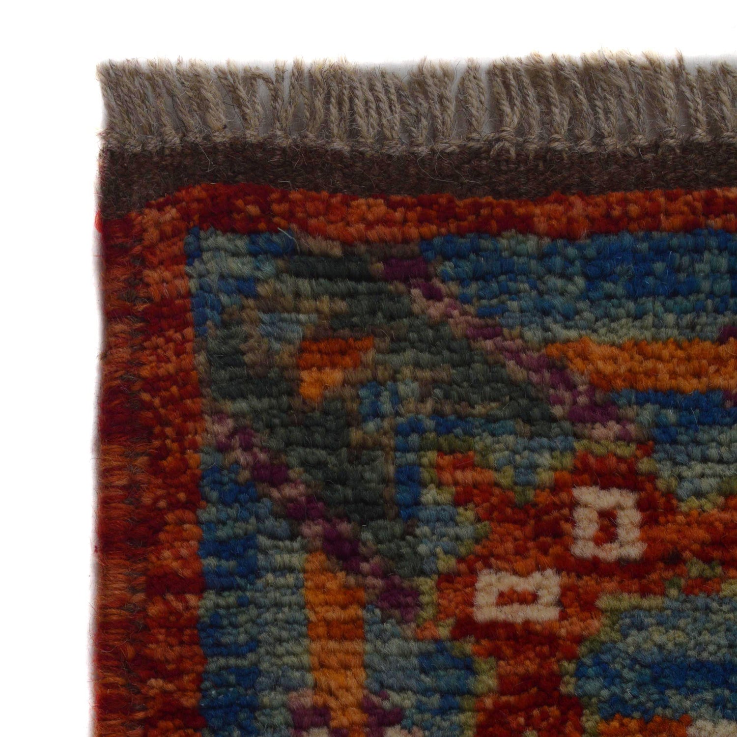 Blue Color Shirazi Rug 5' 1" x 6' 7" (ft) - No. P35680