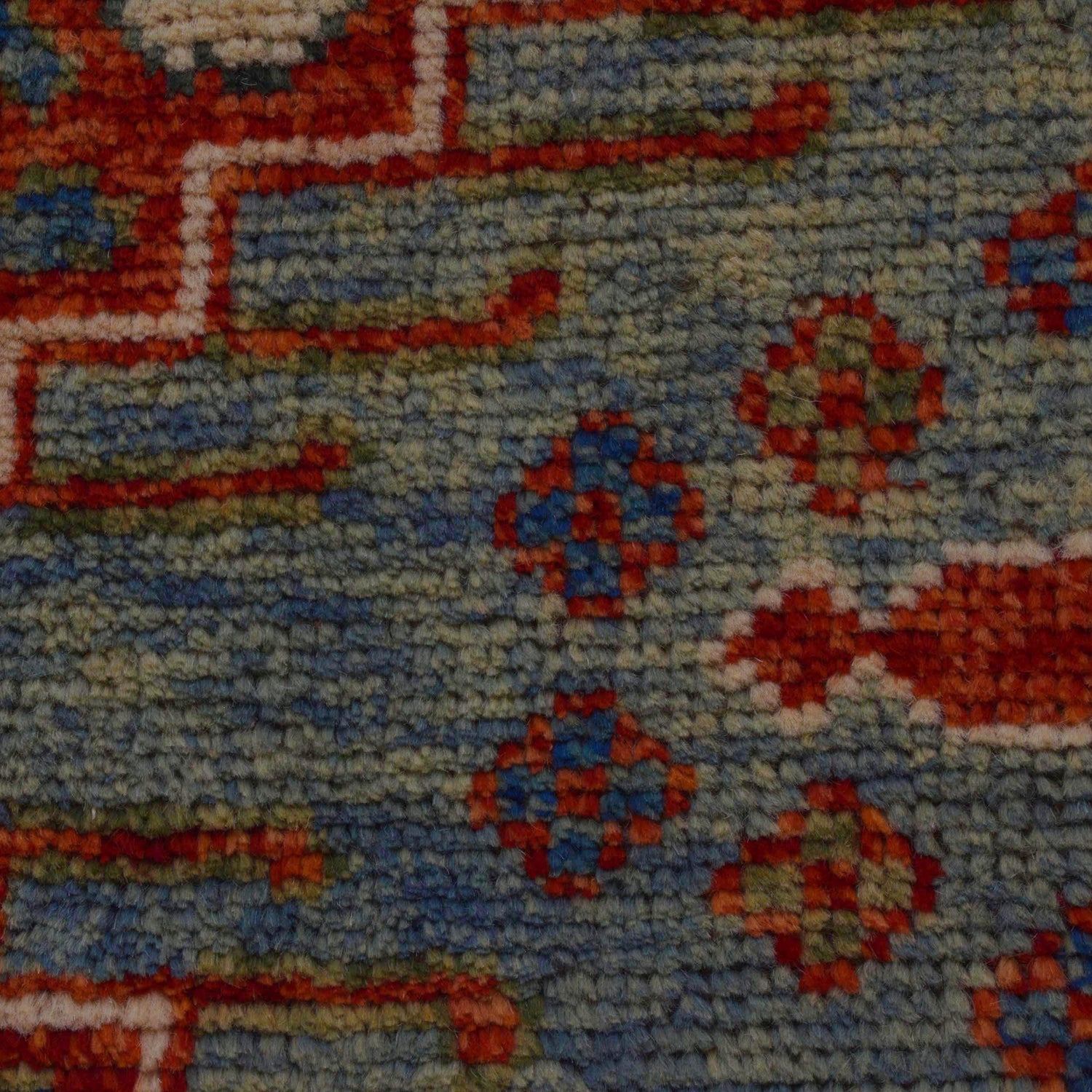 Blue Color Shirazi Rug 5' 1" x 6' 7" (ft) - No. P35680