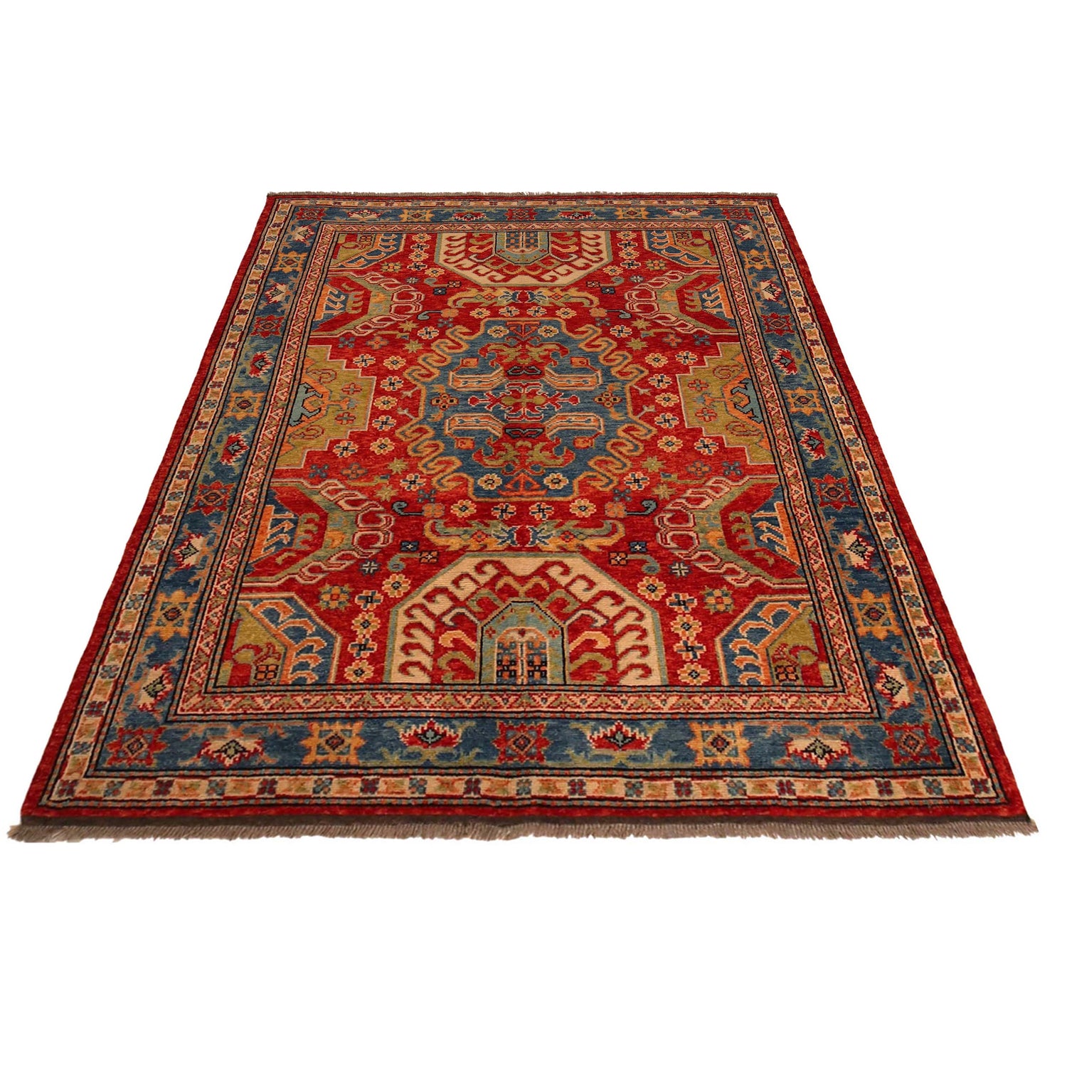 Handmade Sherazi Rug 4' 10" x 6' 8" (ft) - No. P35683