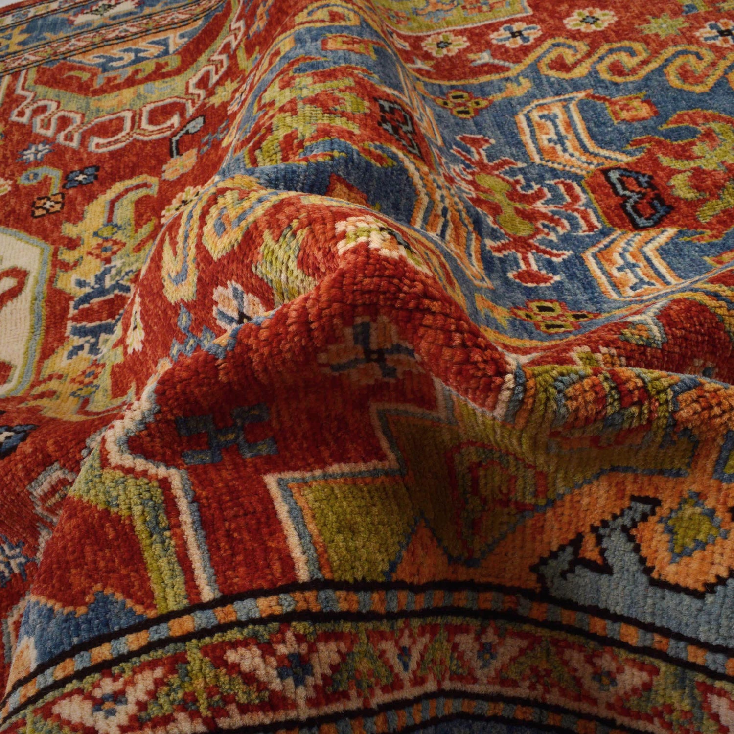 Handmade Sherazi Rug 4' 10" x 6' 8" (ft) - No. P35683