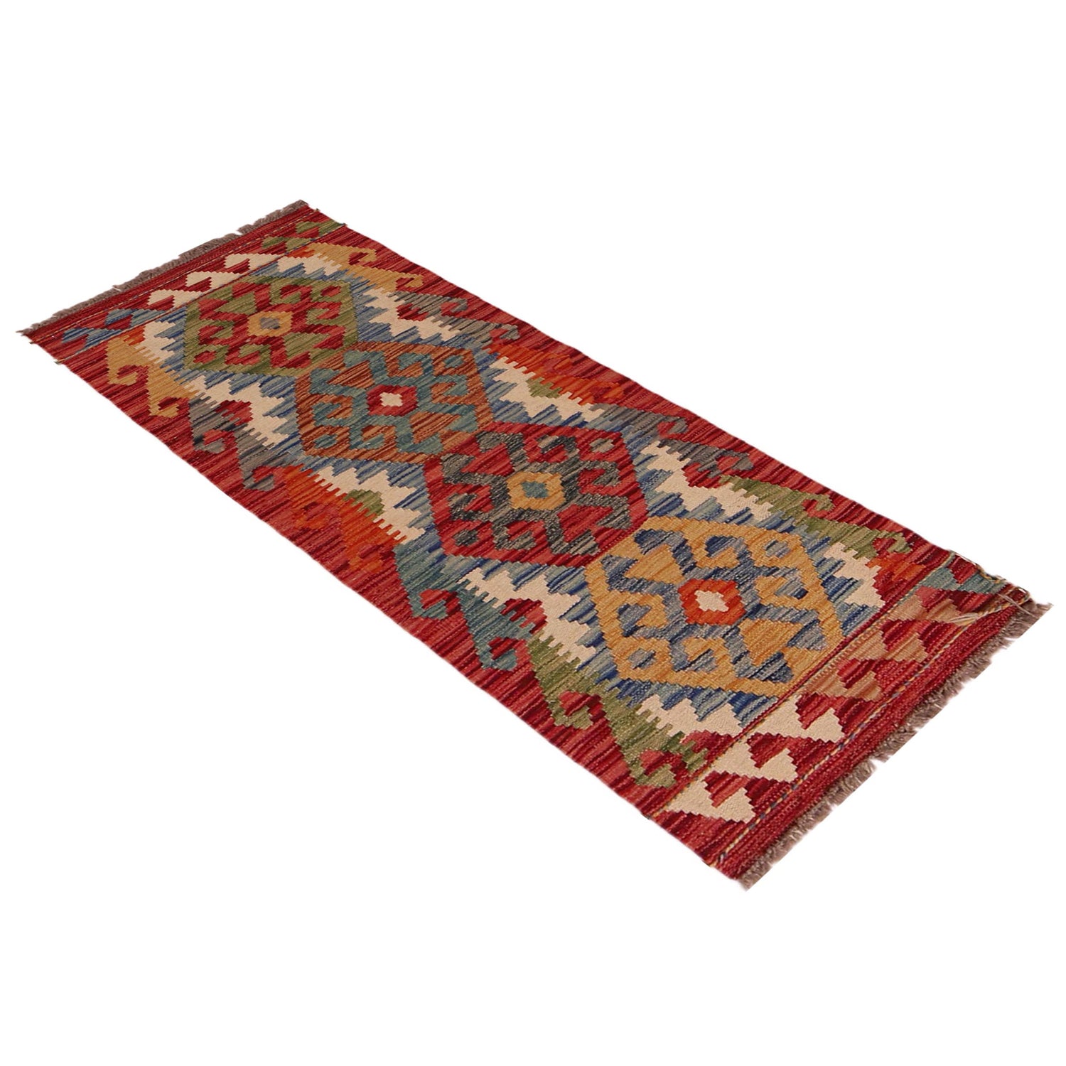 Vegetable Kelim Runner 1' 8" x 4' 11" (ft)- No. P35684