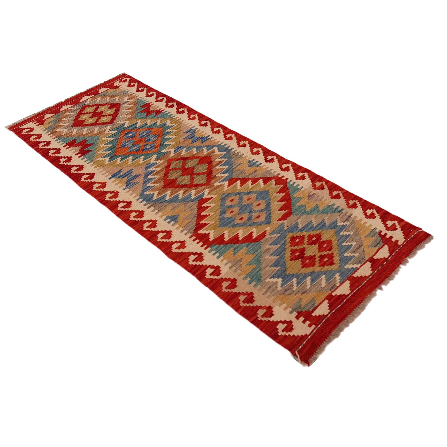 Vegetable Kelim Runner 1' 9" x 4' 11" (ft)- No. P35686