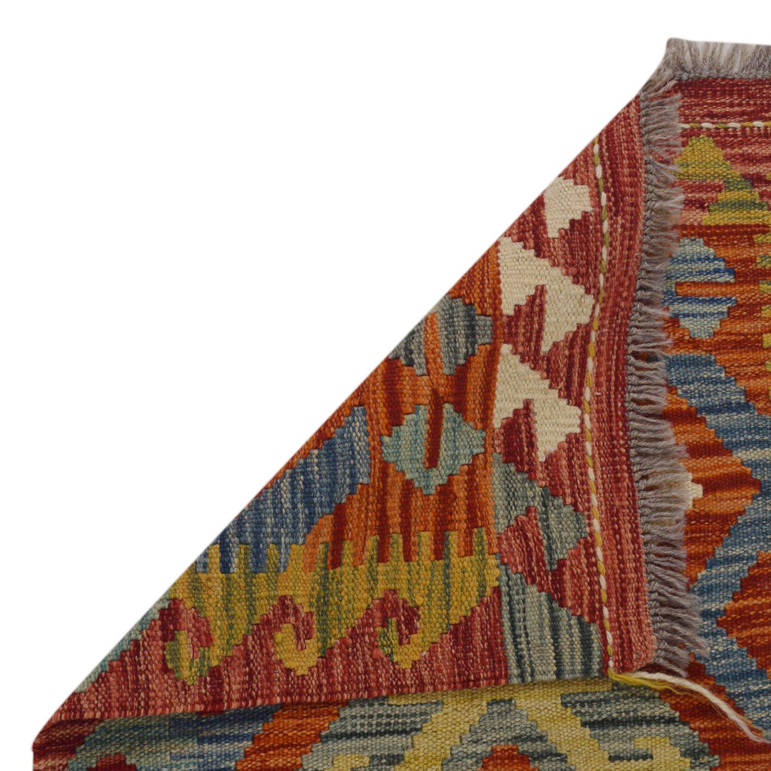 Vegetable Kilim Runner 1' 10" x 4' 10" (ft)- No. P35687