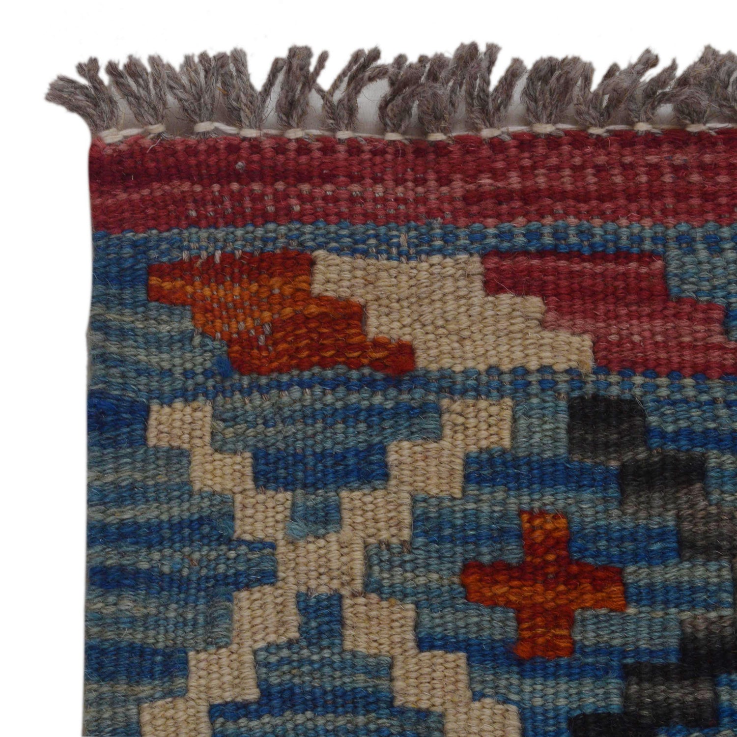 Handmade Vegetable Kilim 3' 4" x 4' 8" (ft) - No. P35703