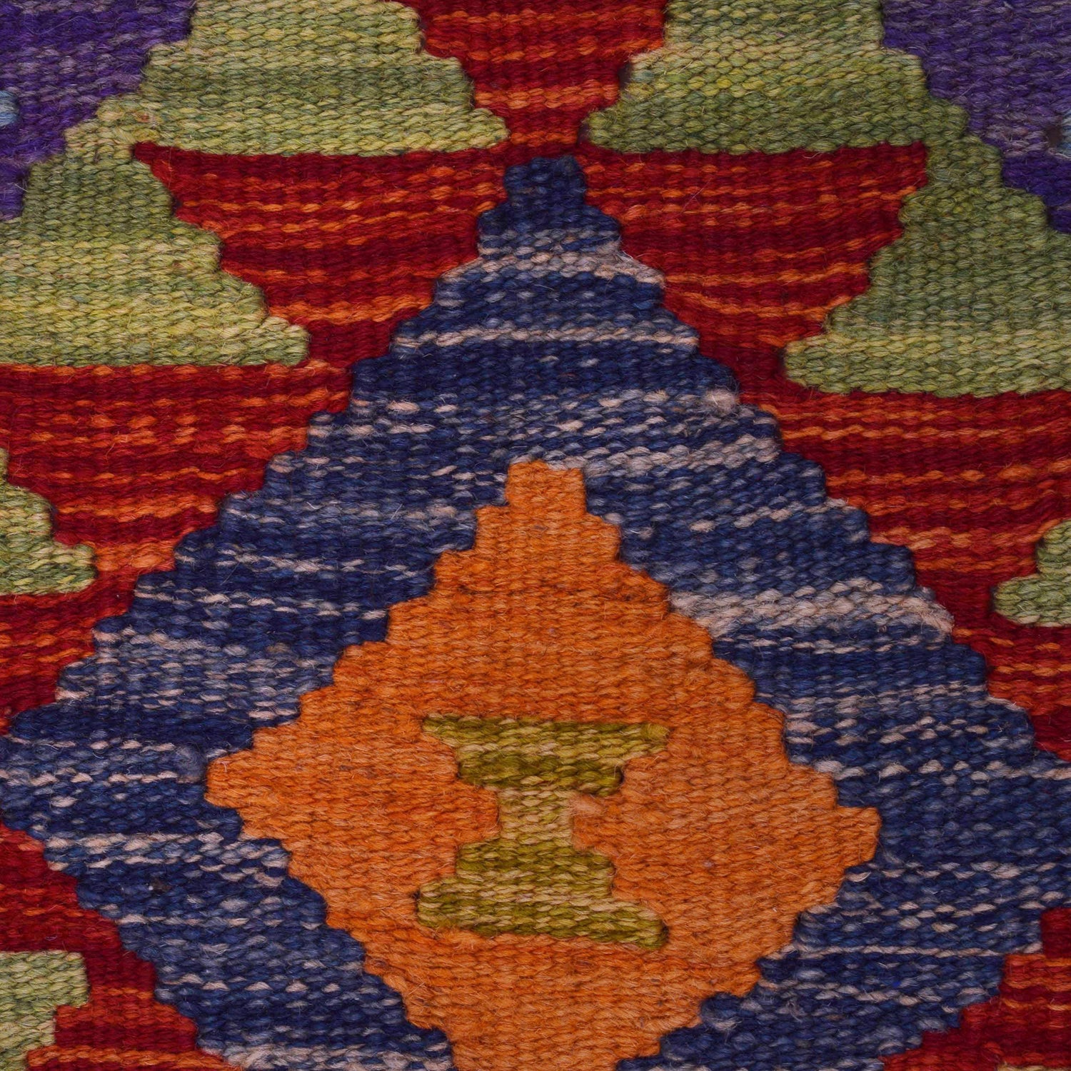 Handmade Vegetable Kilim 2' 9" x 4' 0" (ft) - No. P35748