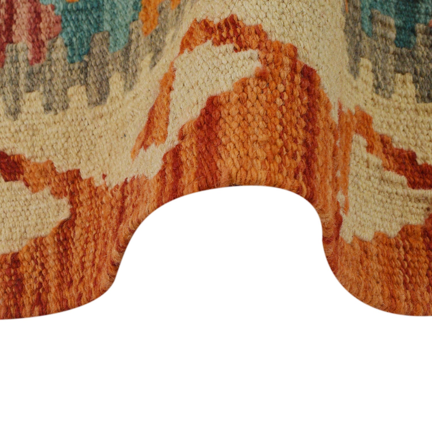 Handmade Vegetable Kilim 2' 9" x 4' 0" (ft) - No. P35748