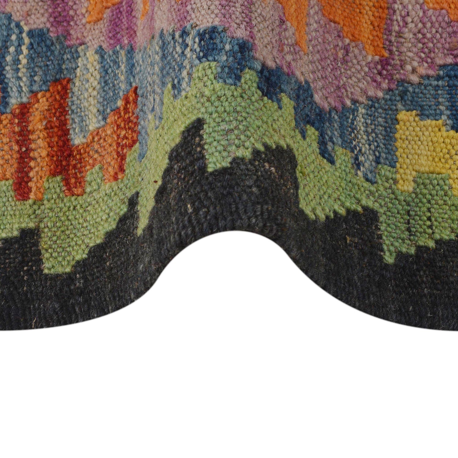 Handmade Vegetable Kelim 2' 5" x 3' 10" (ft) - No. P35753