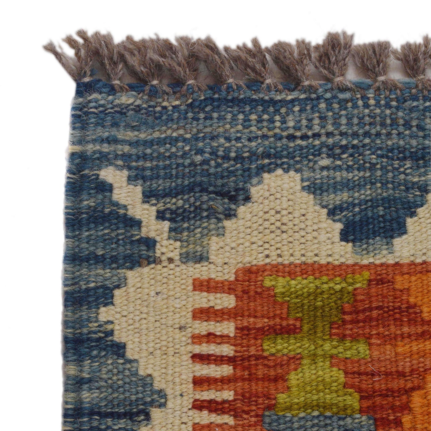 Handmade Vegetable Kilim 3' 1" x 4' 2" (ft) - No. P35754