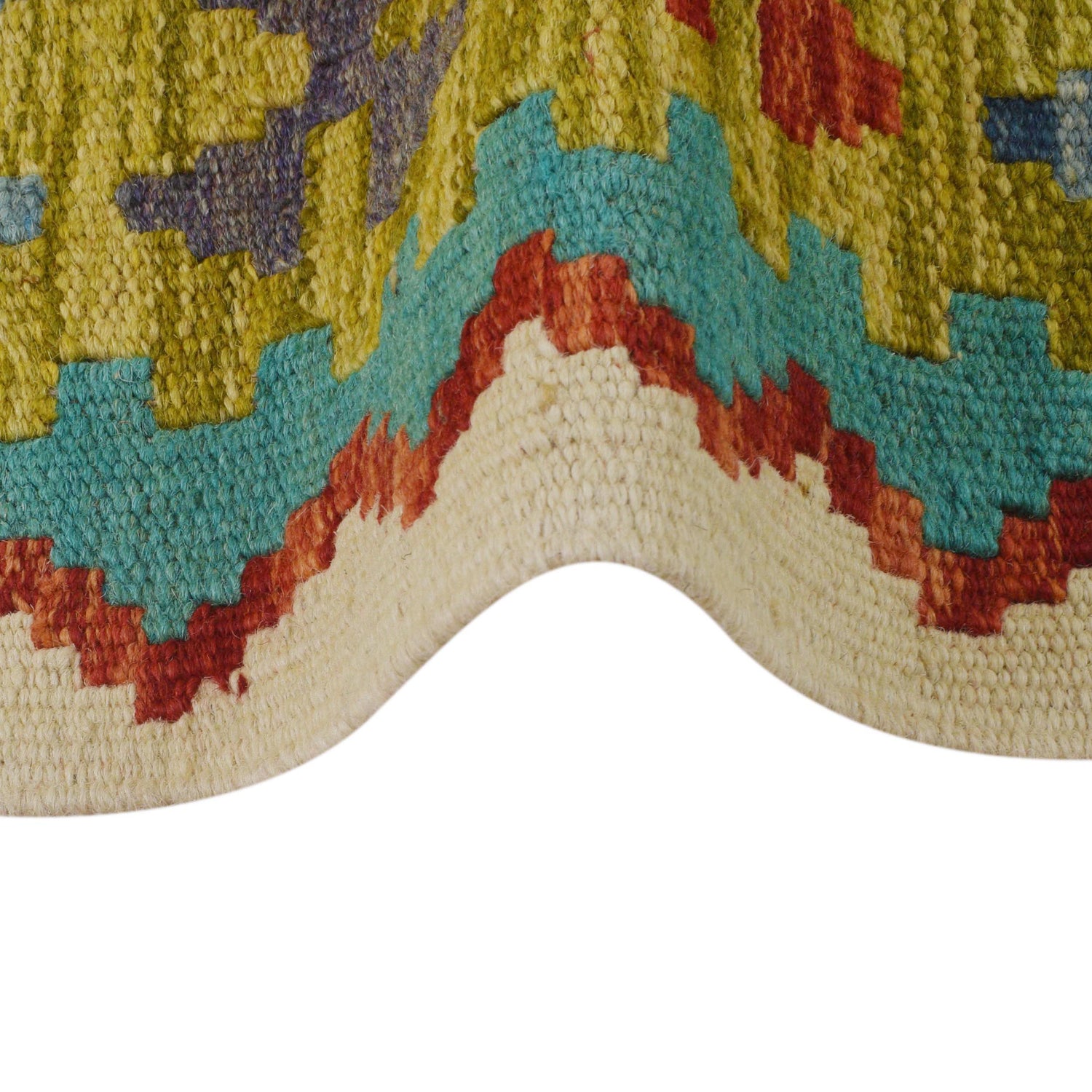 Handmade Vegetable Kelim 2' 8" x 3' 10" (ft) - No. P35757