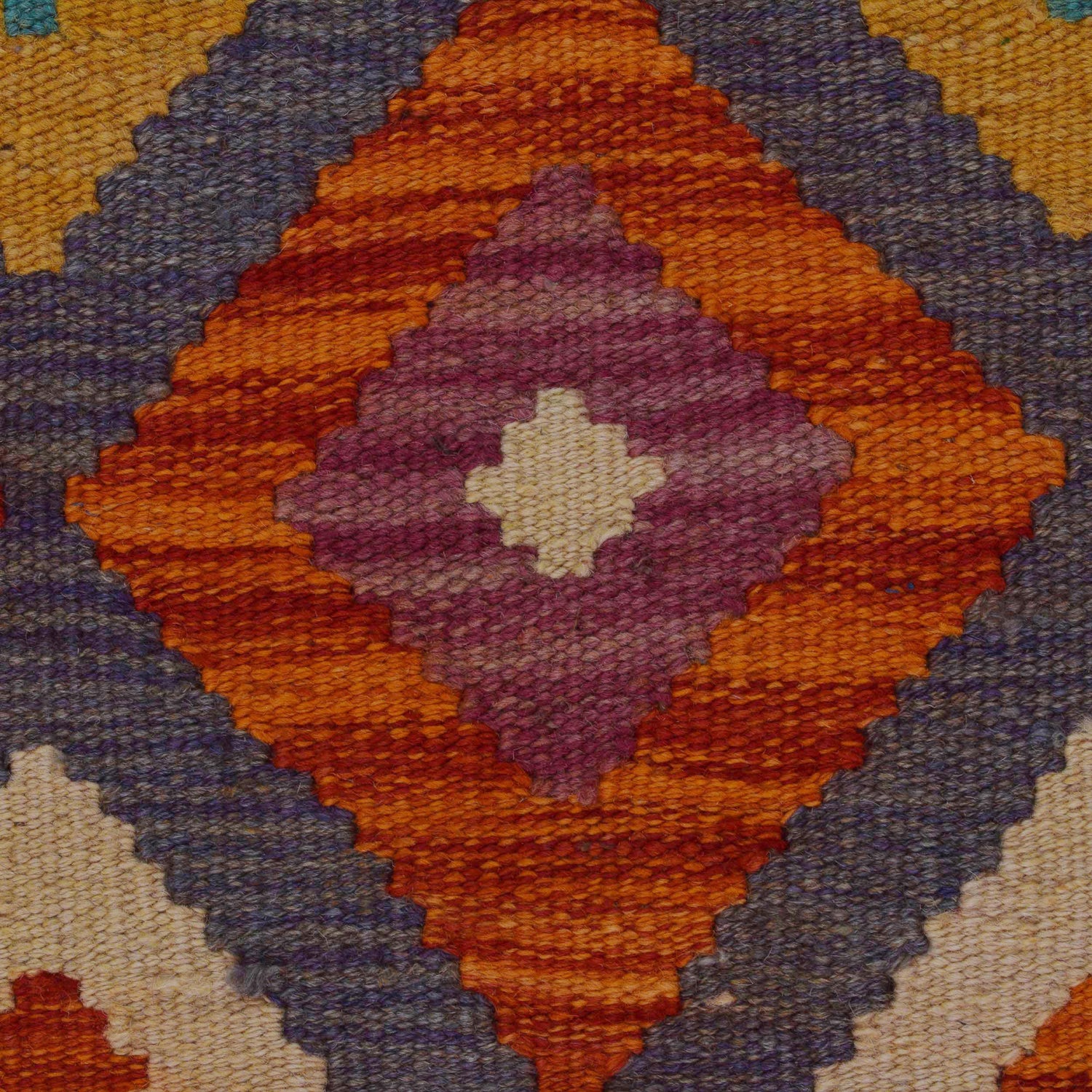 Handmade Vegetable Kilim 2' 8" x 3' 11" (ft) - No. P35762