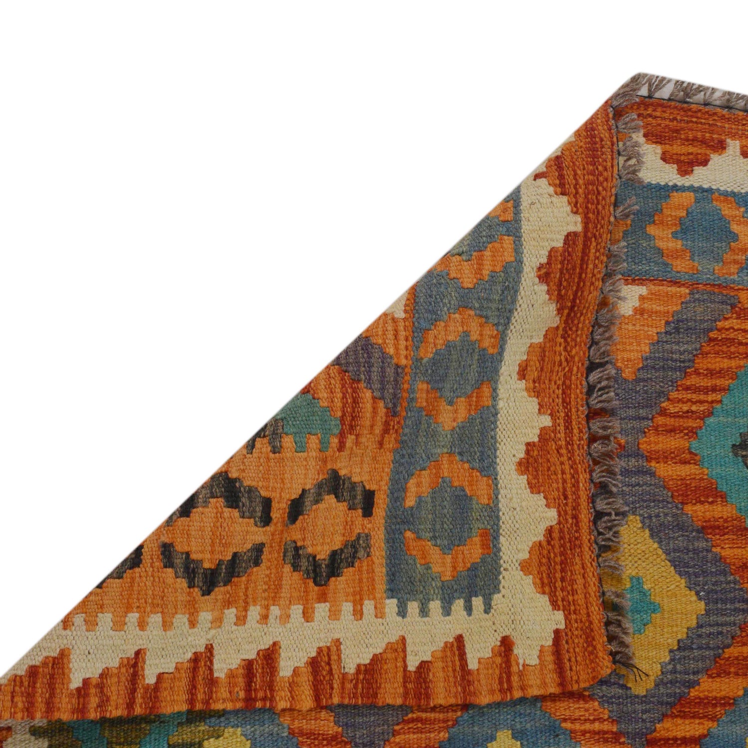 Handmade Vegetable Kilim 2' 8" x 3' 11" (ft) - No. P35762