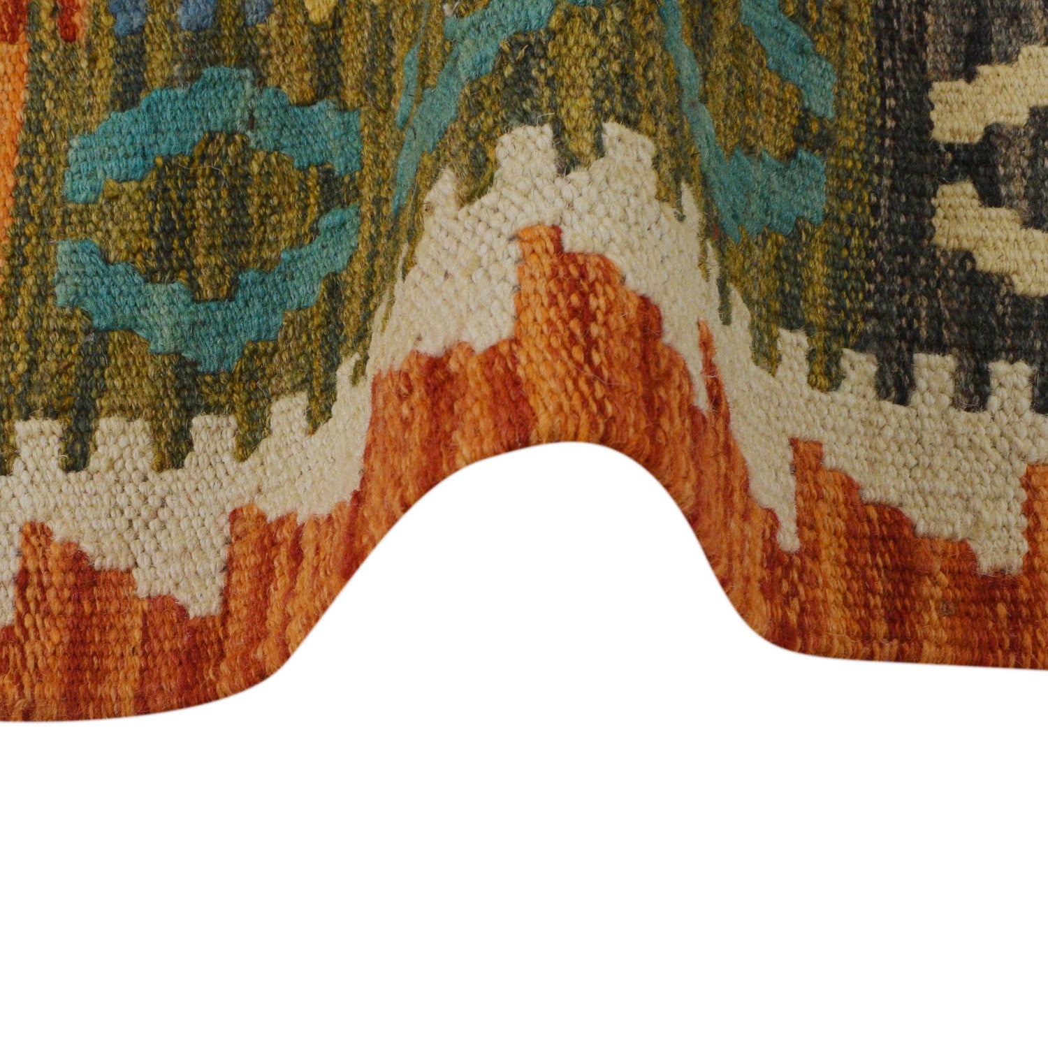 Handmade Vegetable Kilim 2' 8" x 3' 11" (ft) - No. P35762