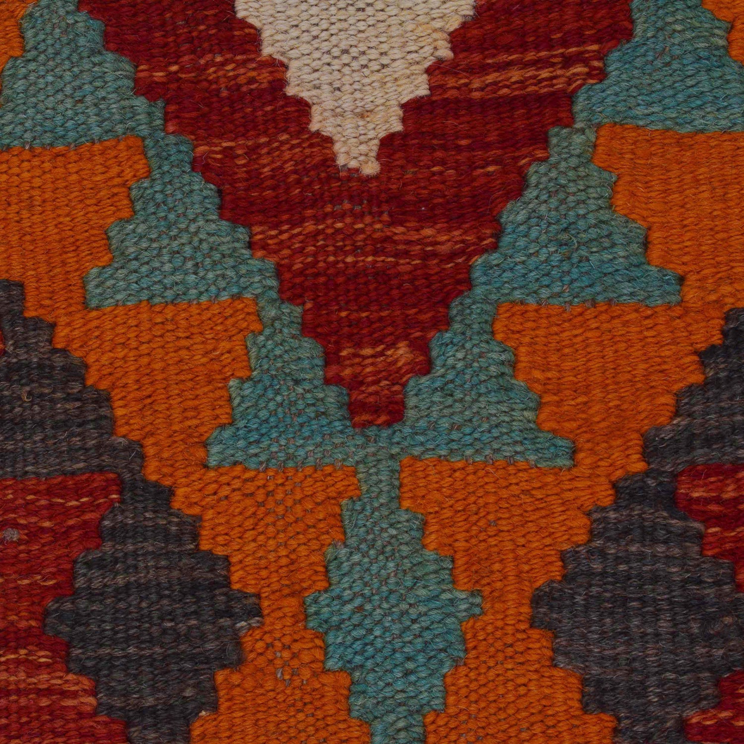 Handmade Vegetable Kelim 2' 9" x 4' 2" (ft) - No. P35767