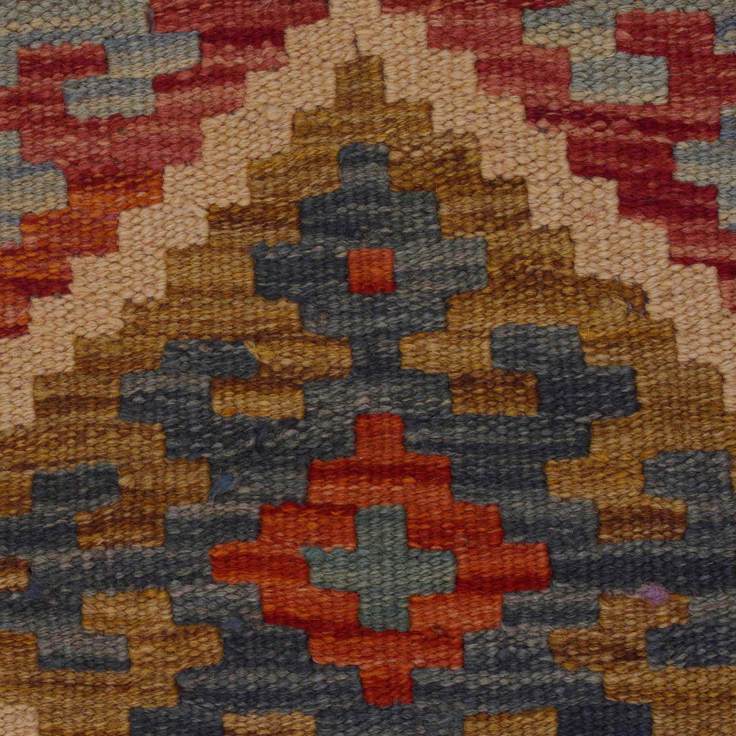 Handmade Vegetable Kilim 2' 7" x 4' 2" (ft) - No. P35768