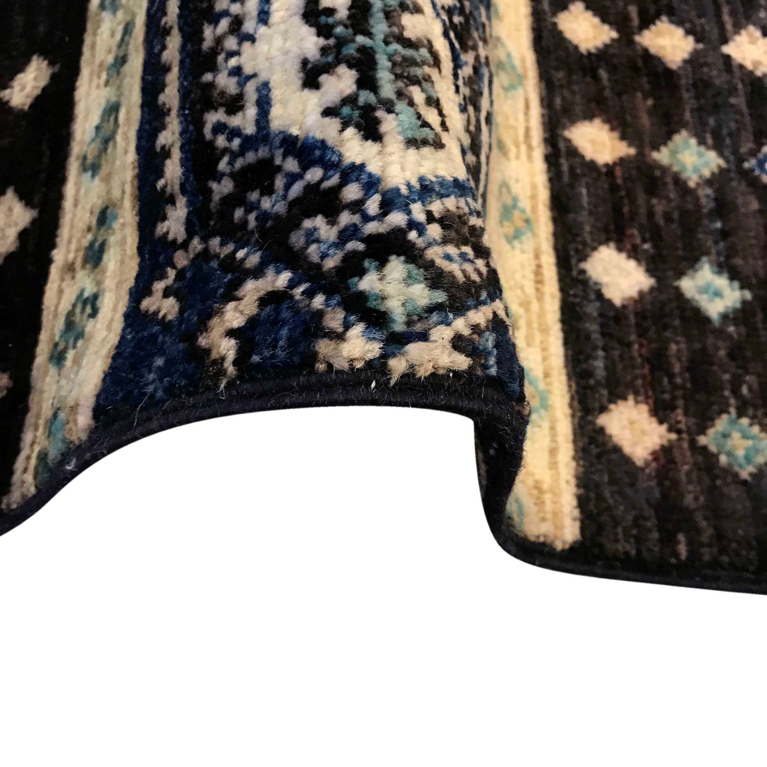 Hand-Knotted Gabbeh Carpet Pakistan 6' 7" x 9' 11" (ft) - No. P35827