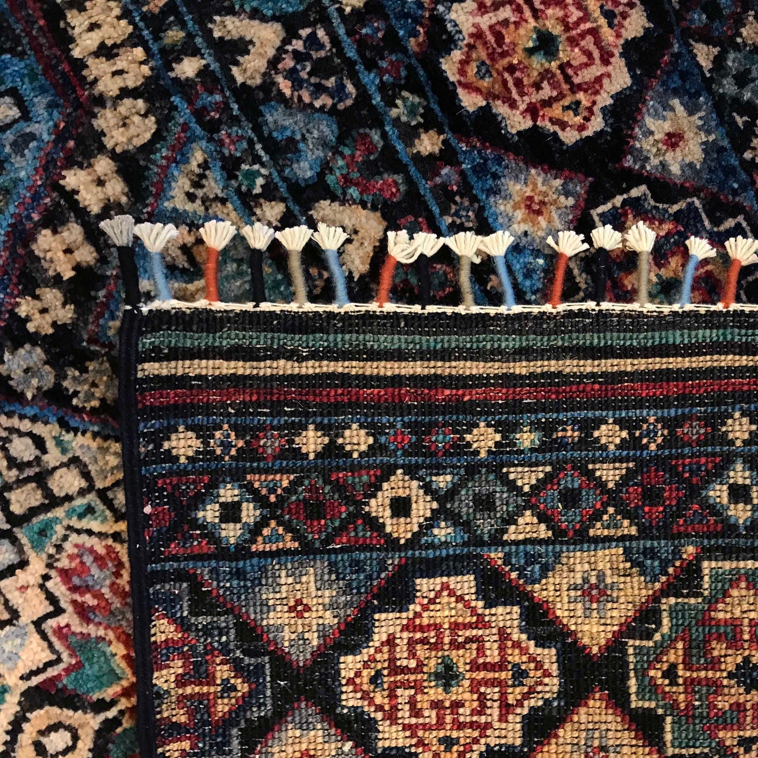 Hand-Knotted Gabbeh Rug 5' 7" x 8' 2" (ft) - No. P35829