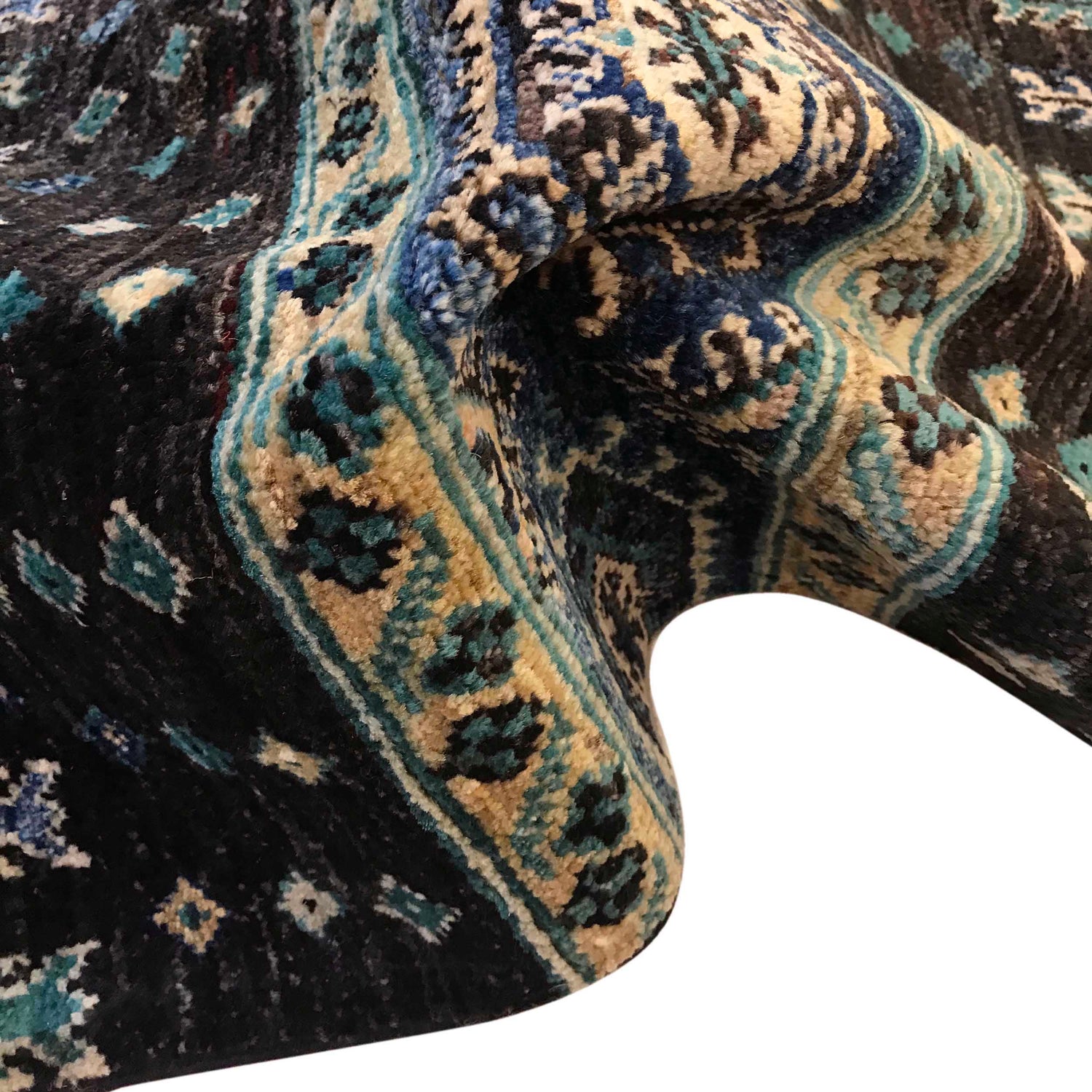 Hand-Knotted Gabbeh Rug 5' 7" x 8' 2" (ft) - No. P35829