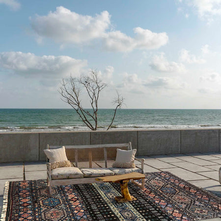 Hand-Knotted Gabbeh Rug 5' 7" x 8' 2" (ft) - No. P35829