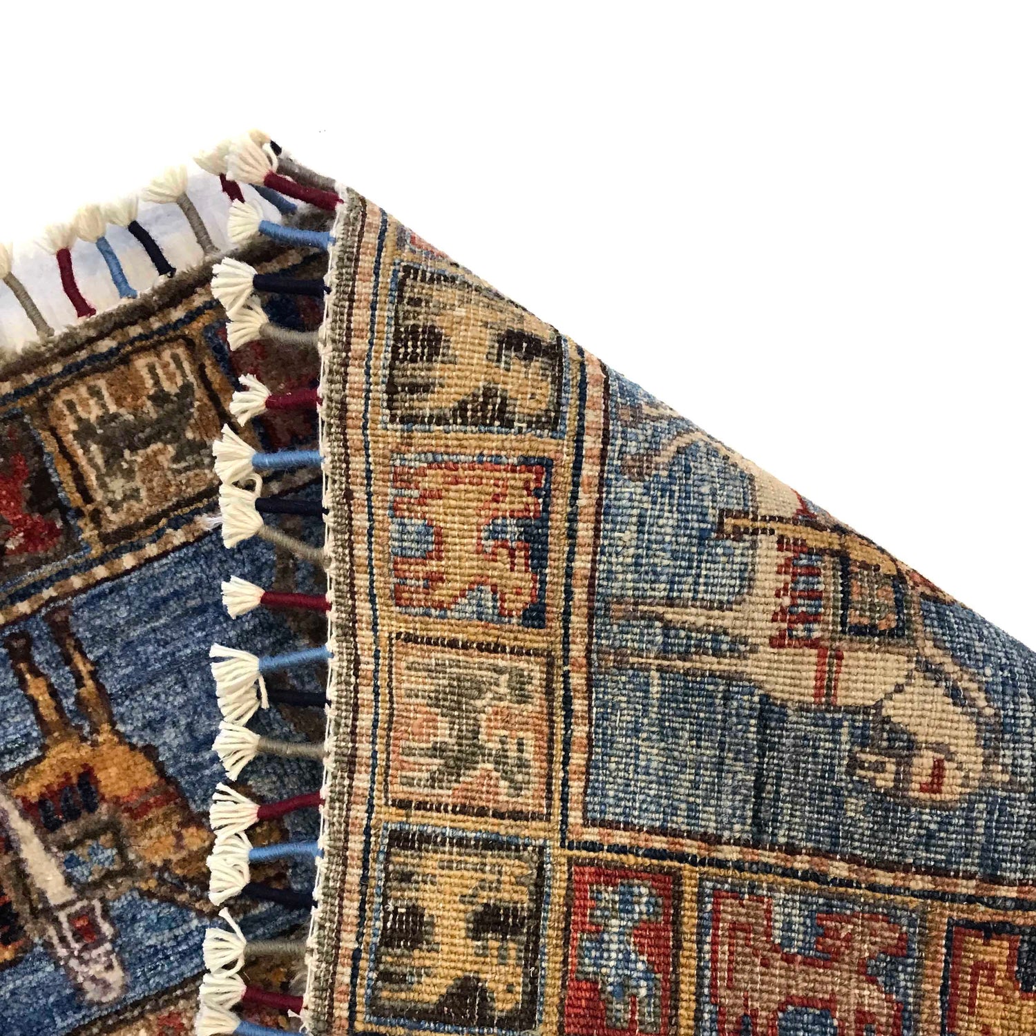 Oriental Shikargah Qaleen 3' 3" x 4' 10" (ft) - No. P35830