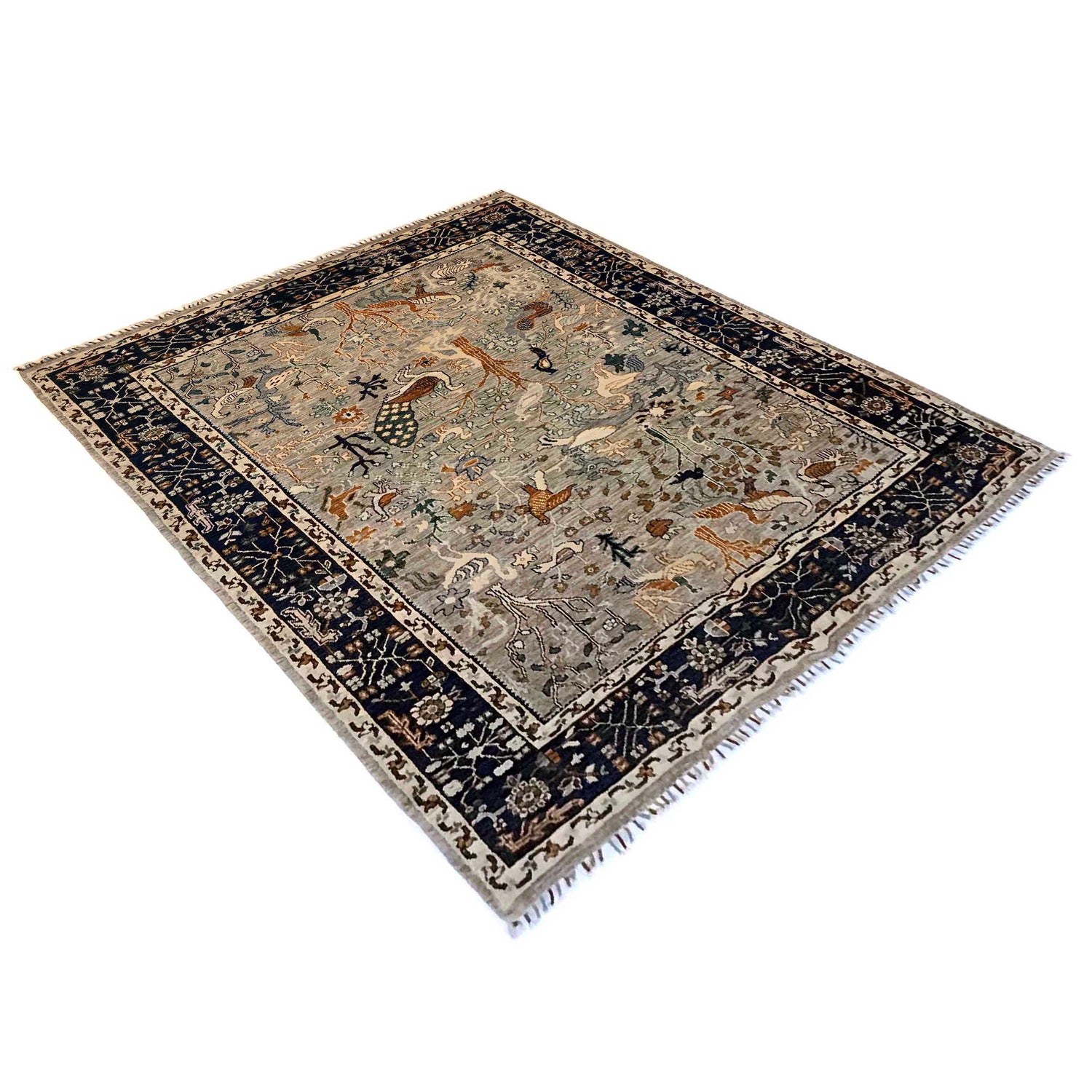 Tree of Life Qaleen 6' 0" x 8' 11" (ft) - No. P35832