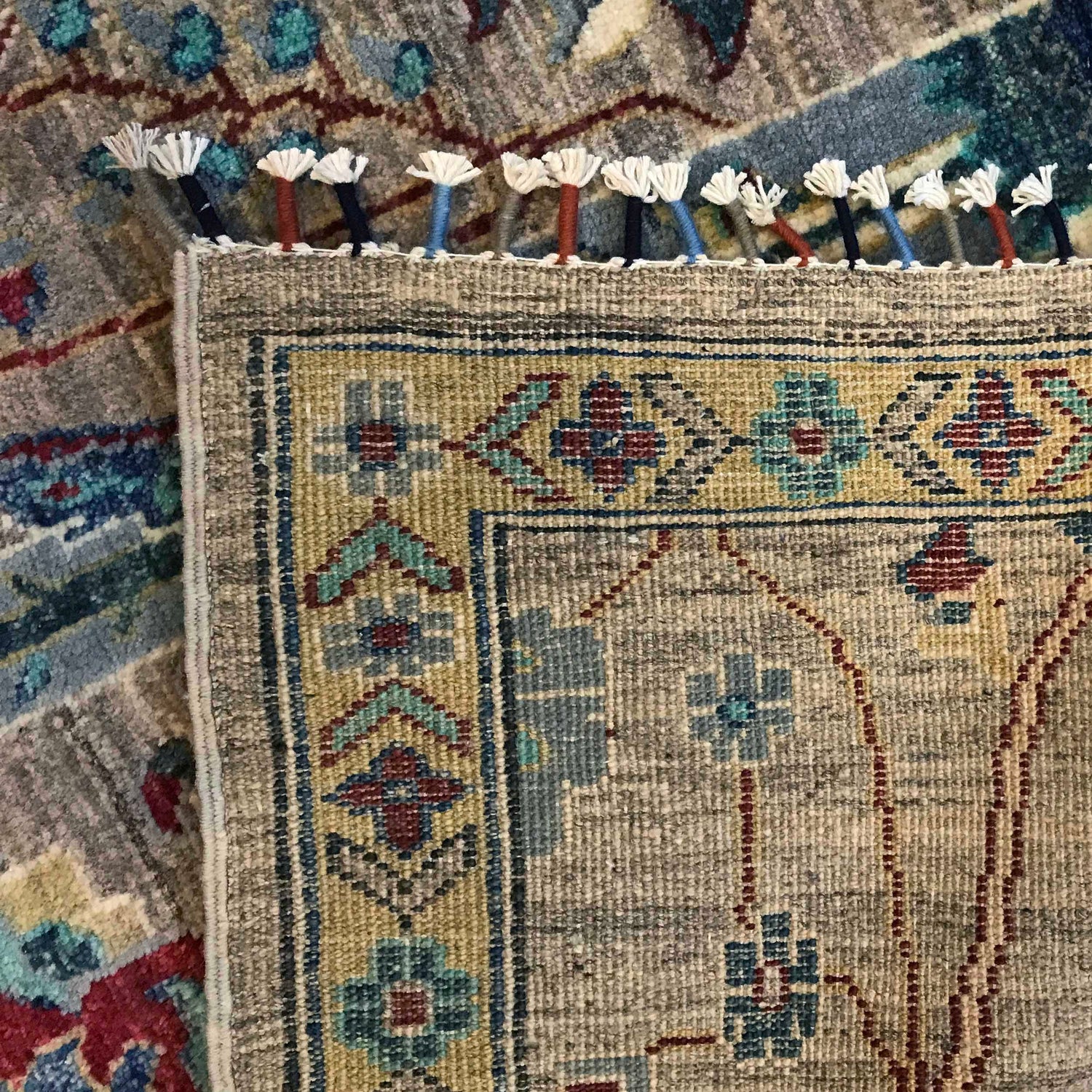 Handmade Sultani Area Rug 5' 7" x 7' 9" (ft) - No. P35834