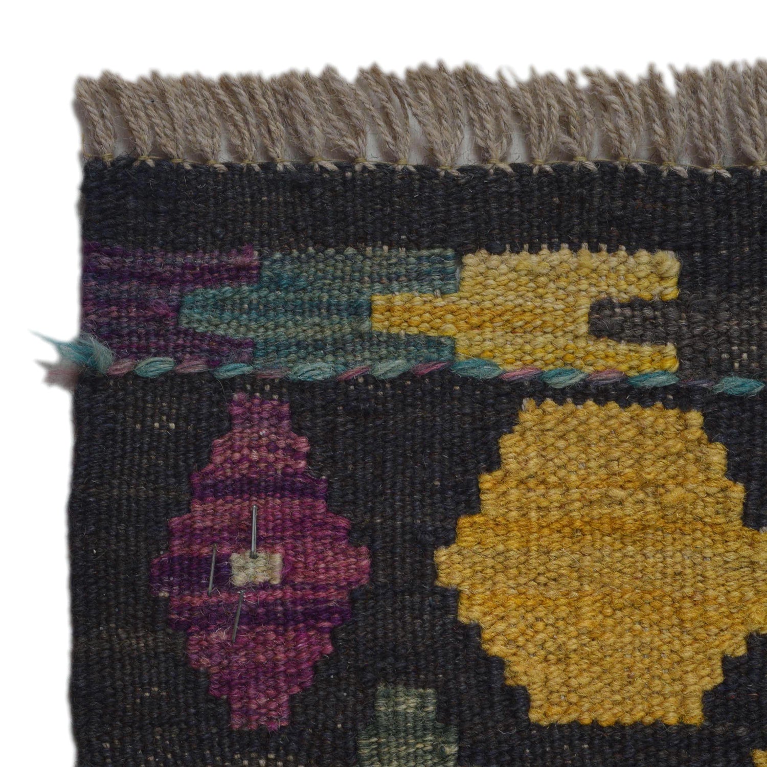 Handmade Vegetable Kelim 4' 10" x 6' 4" (ft) - No. P35837