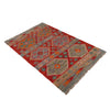 Handmade Vegetable Kilim 2' 7" x 4' 4" (ft) - No. P35844