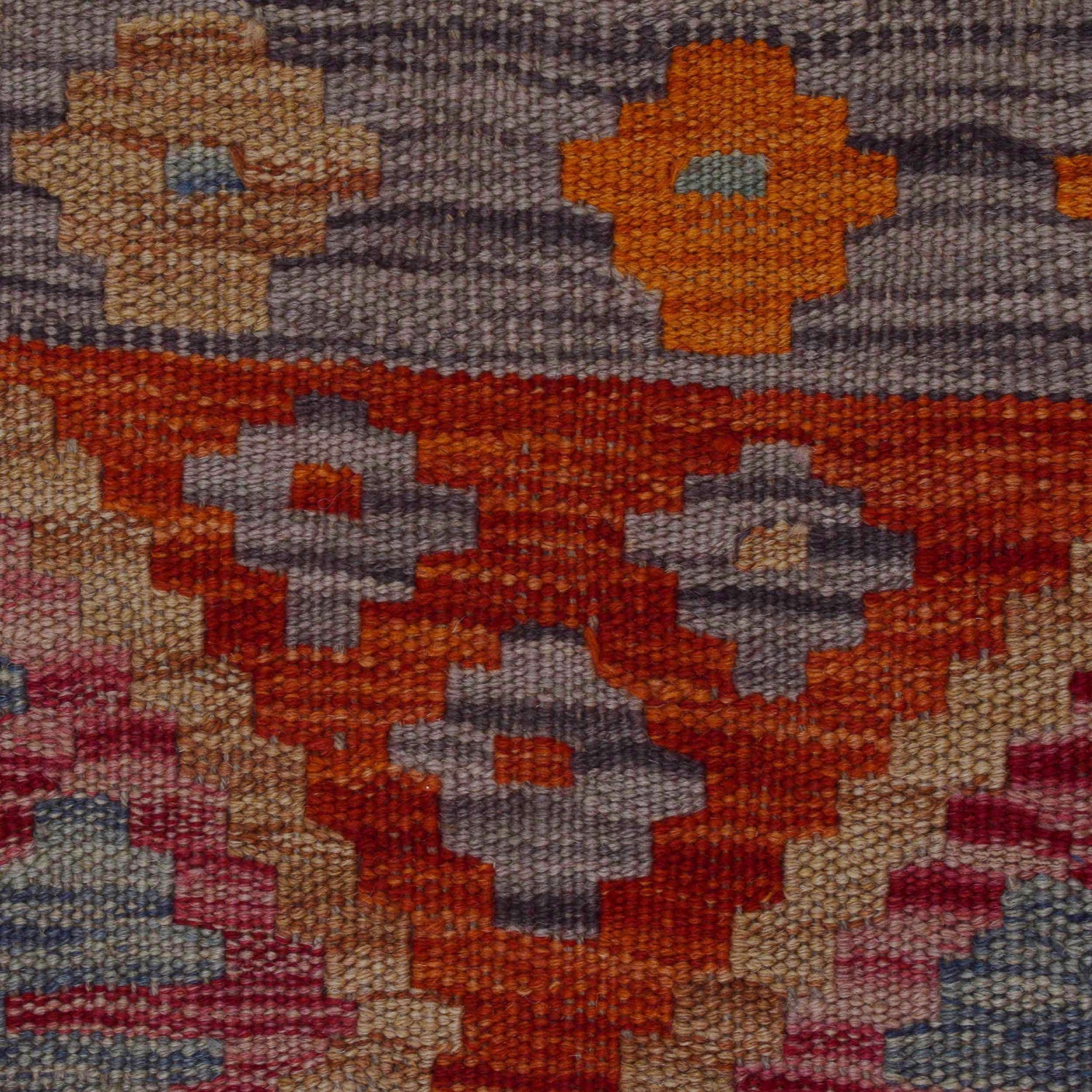 Handmade Vegetable Kilim 2' 7" x 4' 4" (ft) - No. P35844