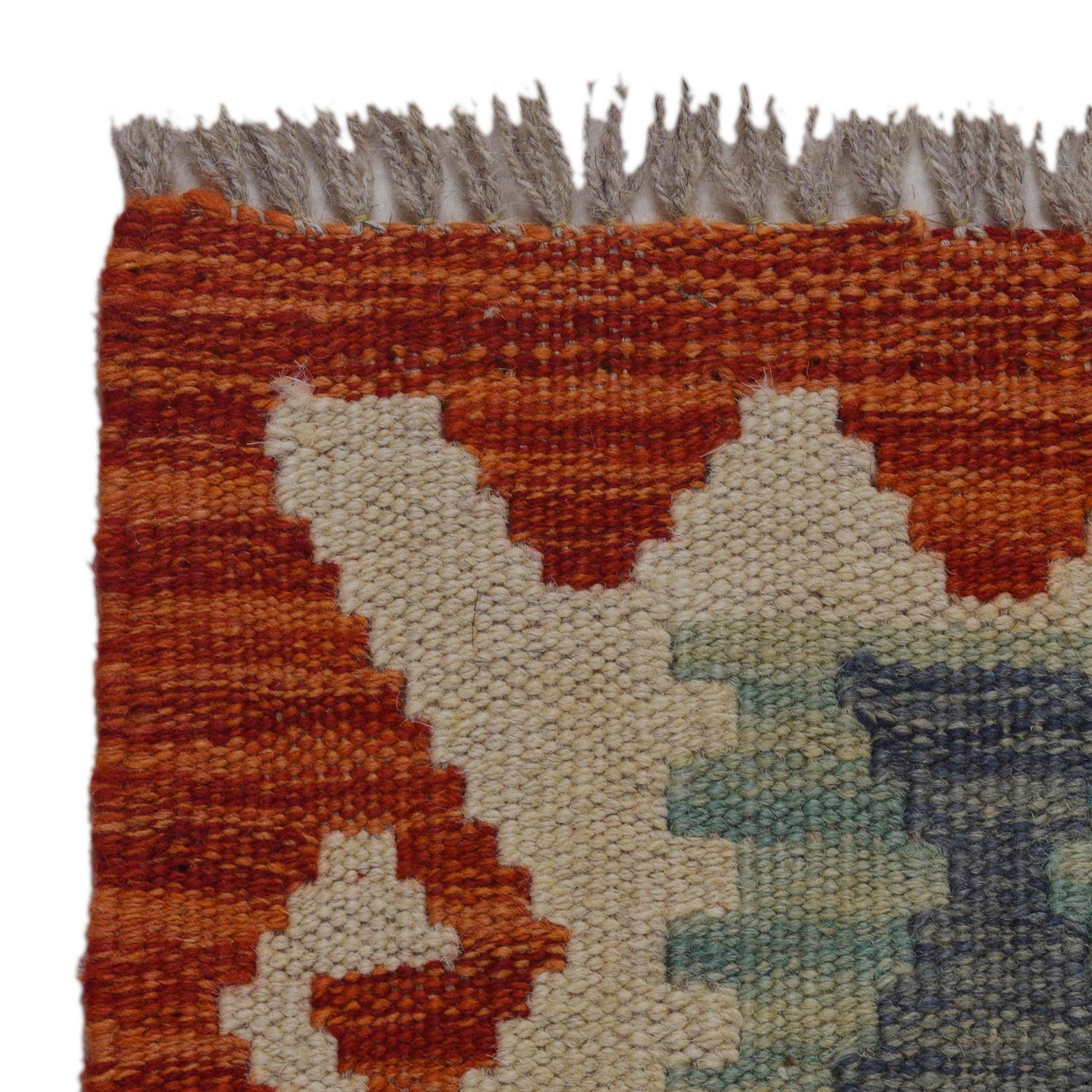 Handmade Vegetable Kelim 2' 6" x 4' 2" (ft) - No. P35845