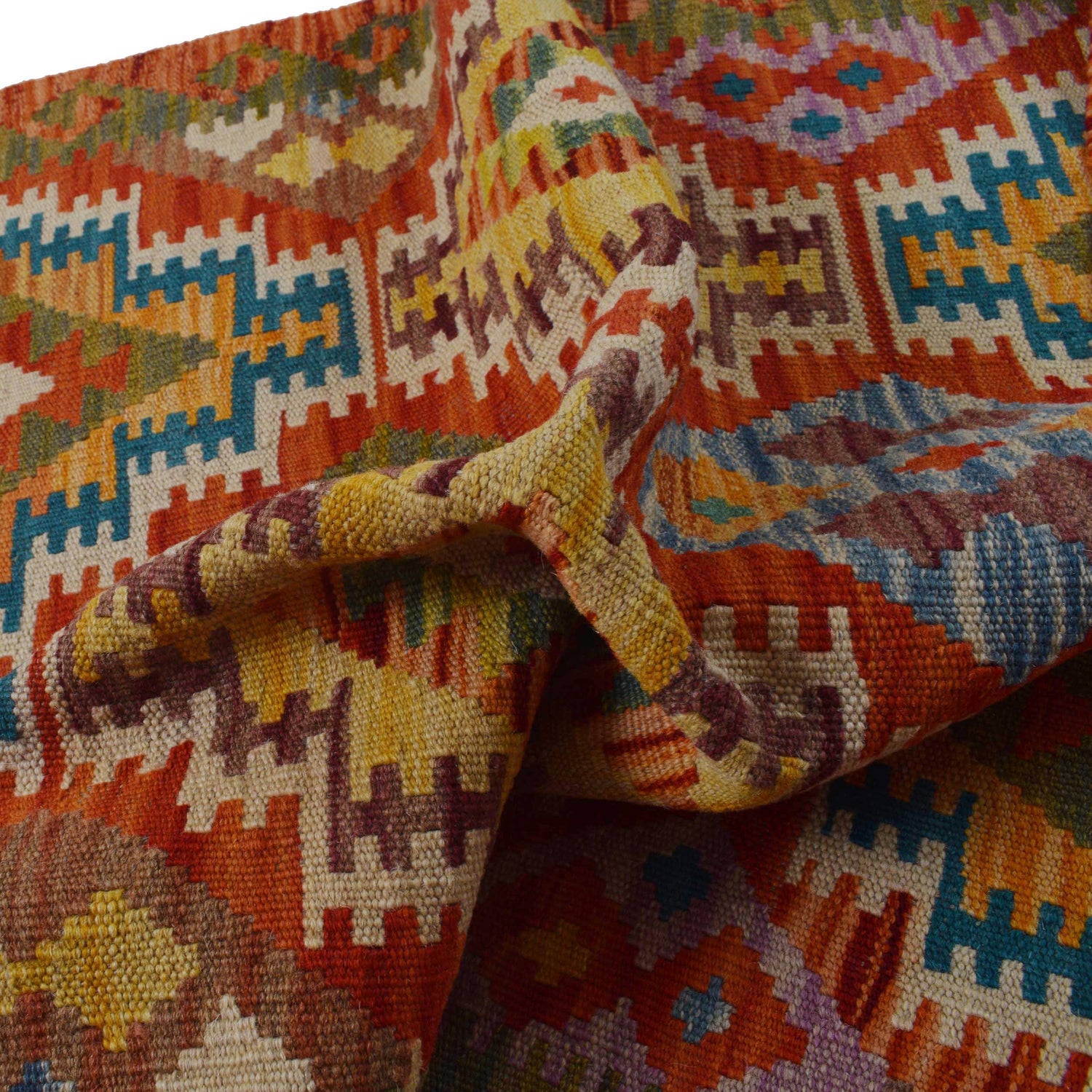 Handmade Vegetable Kilim 2' 7" x 4' 0" (ft) - No. P35846
