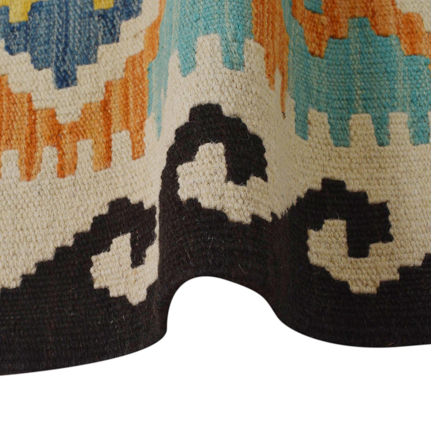 Handmade Vegetable Kilim 2' 11" x 4' 6" (ft) - No. P35850