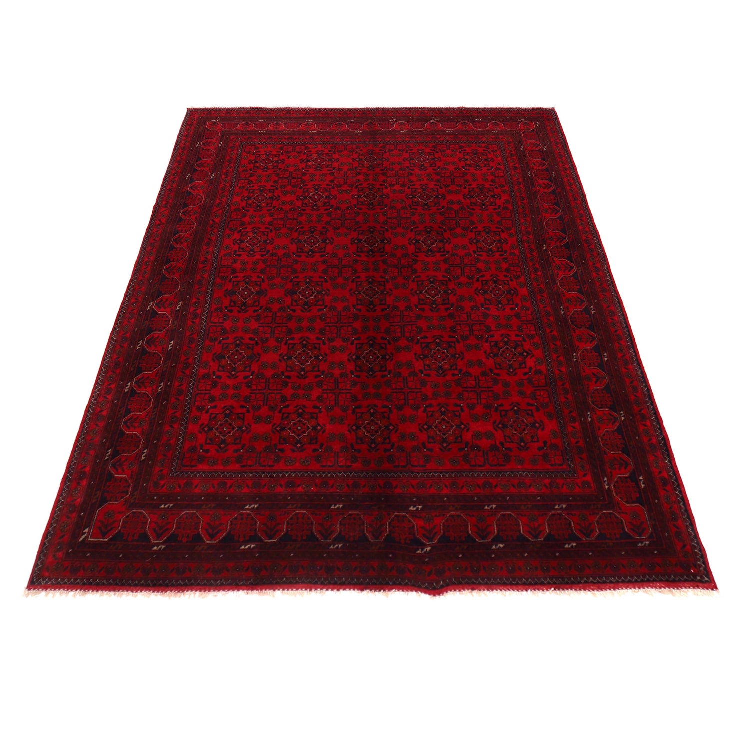 Handmade Khal Mohammadi Rug 6' 7" x 9' 9" (ft) - No. P35897