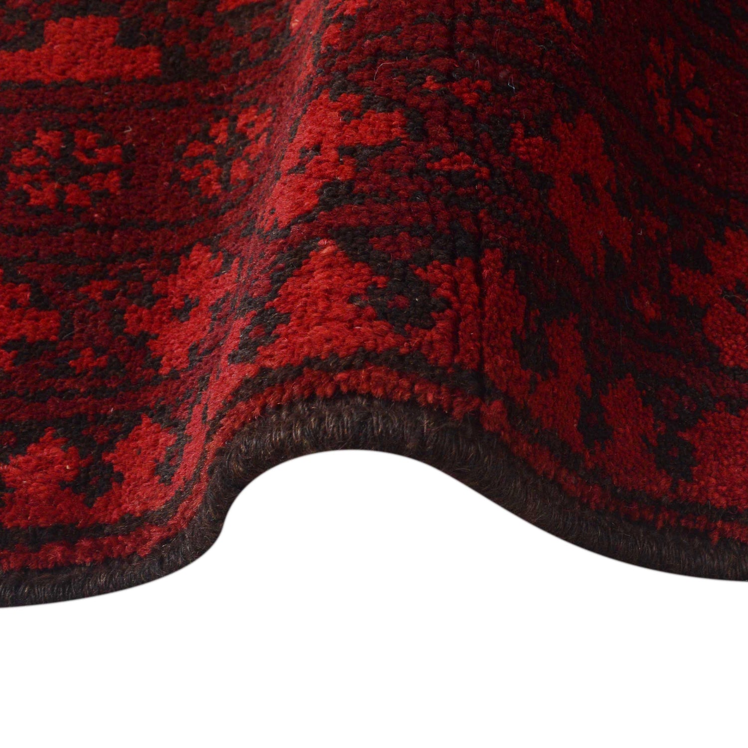 Traditional Red Fil pa Carpet 6' 6" x 9' 2" (ft) - No. P35899