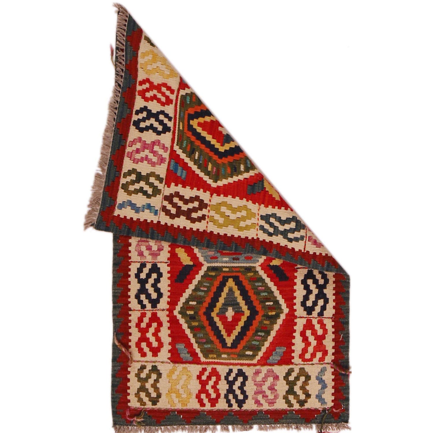 Handmade Vegetable Kelim 2' 0" x 3' 5" (ft) - No. P35966