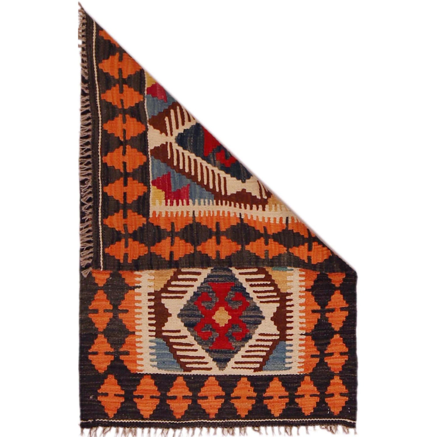 Handmade Vegetable Kilim 2' 0" x 3' 1" (ft) - No. P35982