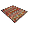 Handmade Vegetable Kilim 5' 8" x 7' 9" (ft) - No. P35993