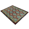 Handmade Vegetable Kelim 6' 7" x 9' 7" (ft) - No. P36074