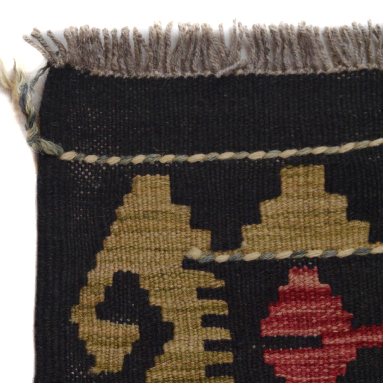 Handmade Vegetable Kelim 6' 4" x 9' 7" (ft) - No. P36076