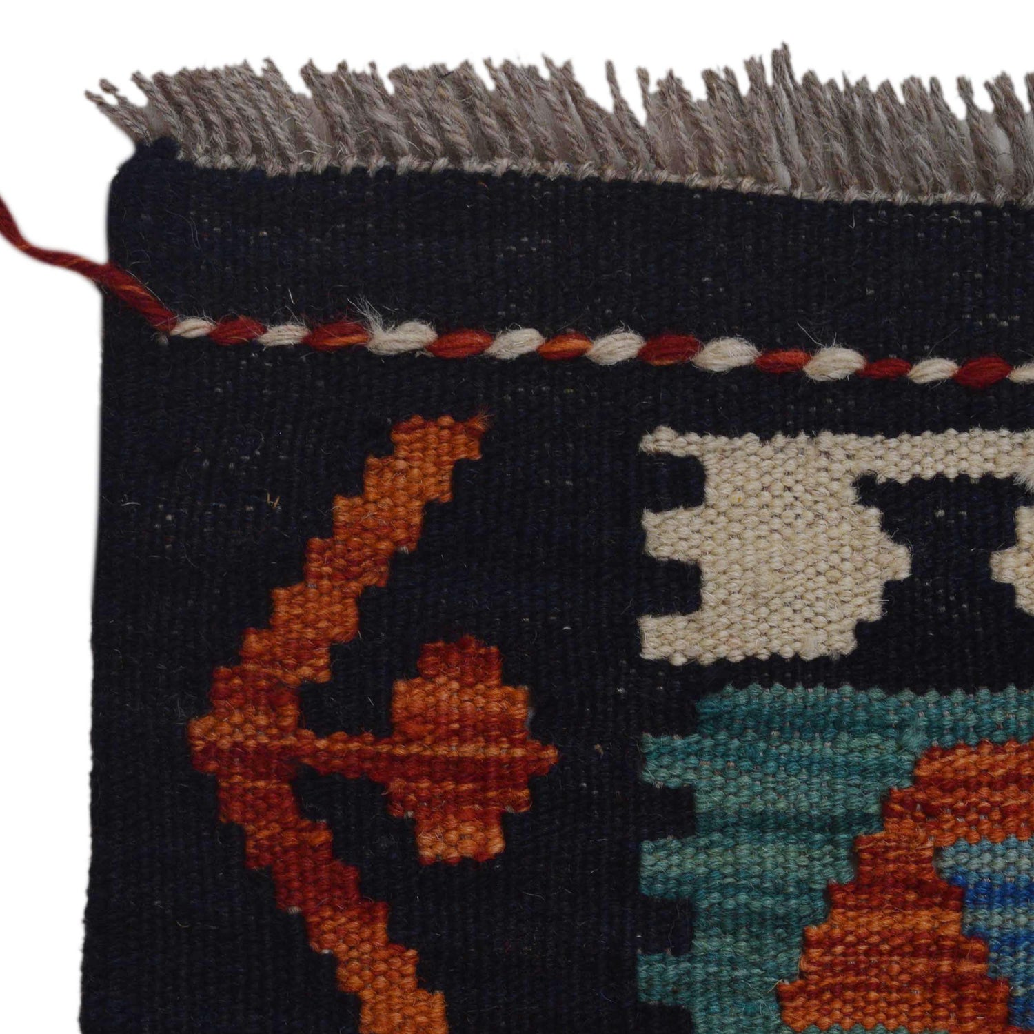 Handmade Vegetable Kelim 5' 10" x 8' 4" (ft) - No. P36077