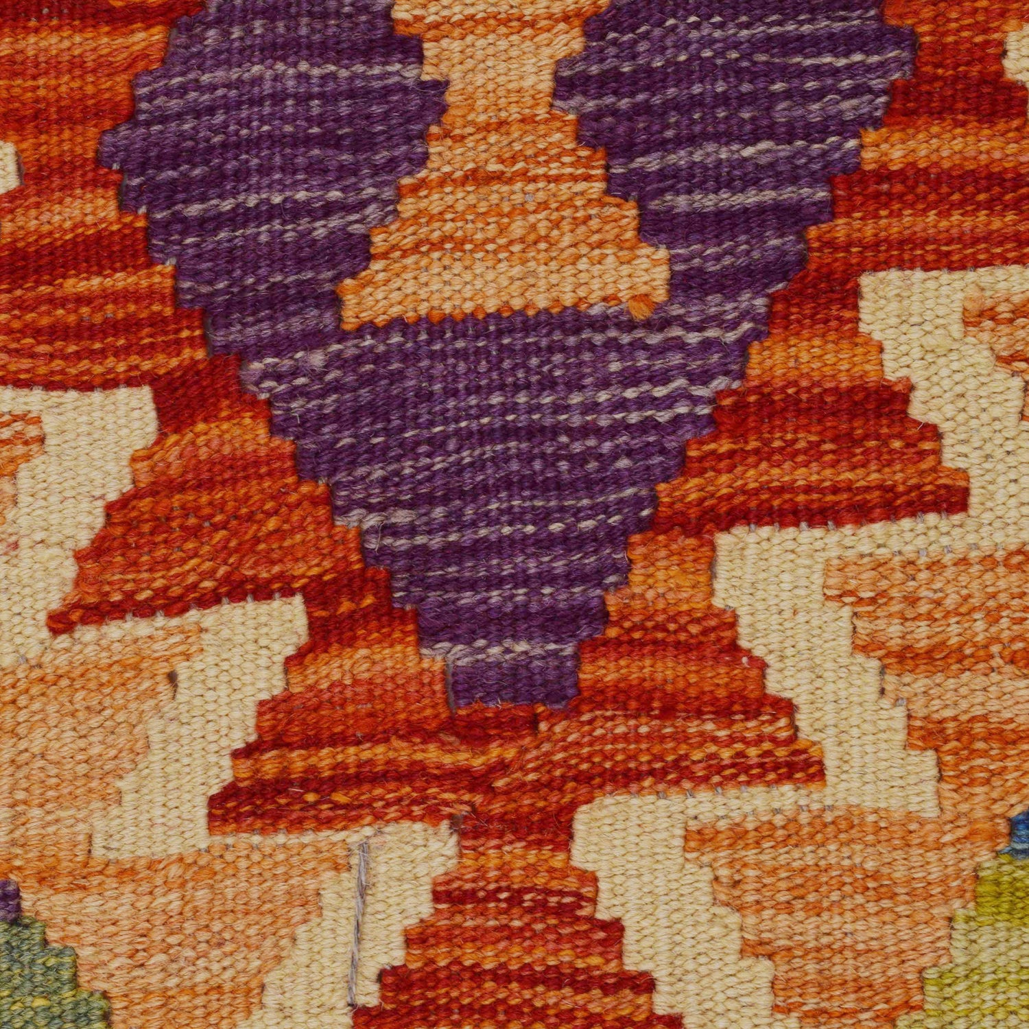 Handmade Vegetable Kilim 6' 0" x 8' 3" (ft) - No. P36078