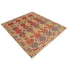 Handmade Vegetable Kelim 5' 11" x 7' 7" (ft) - No. P36079