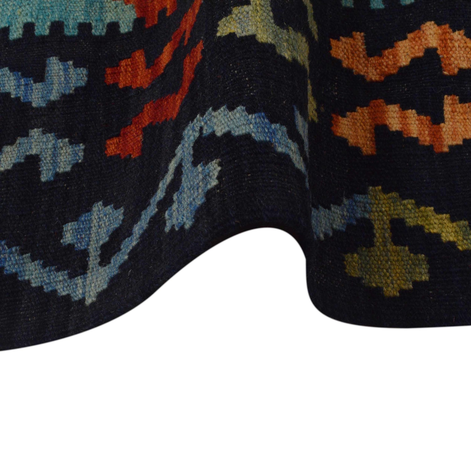 Handmade Vegetable Kilim 6' 0" x 8' 4" (ft) - No. P36082