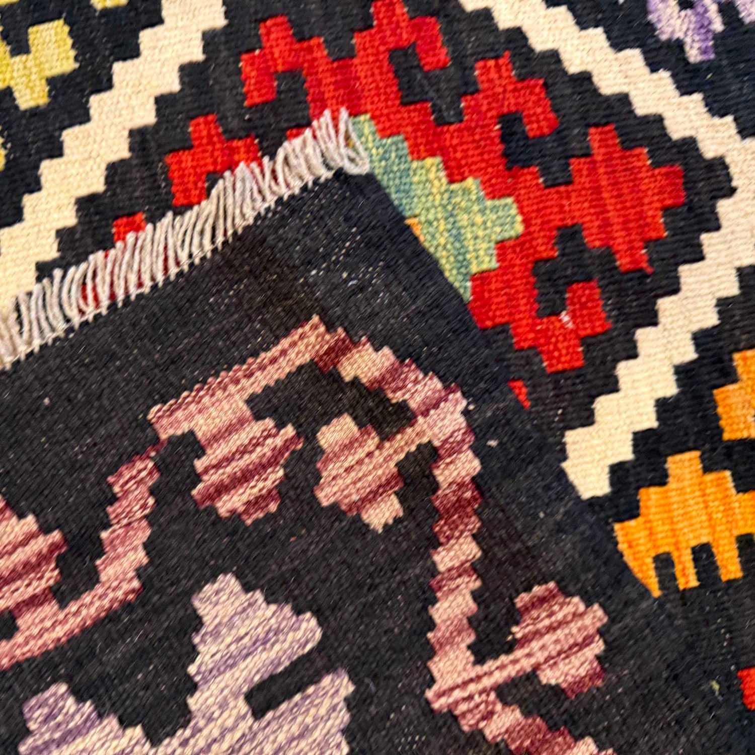 Handmade Vegetable Kelim 6' 0" x 8' 0" (ft) - No. P36083