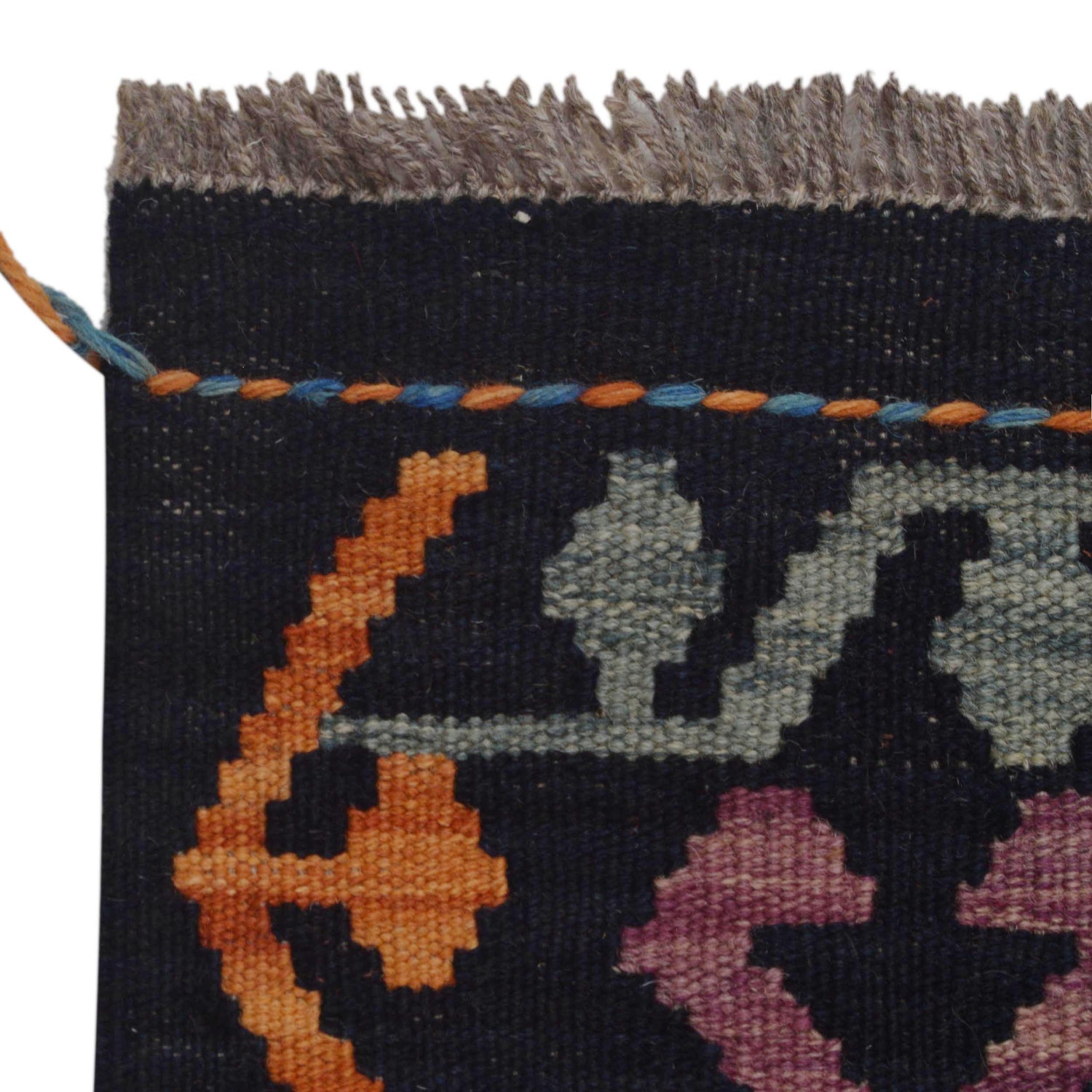 Handmade Vegetable Kelim 5' 11" x 8' 4" (ft) - No. P36084