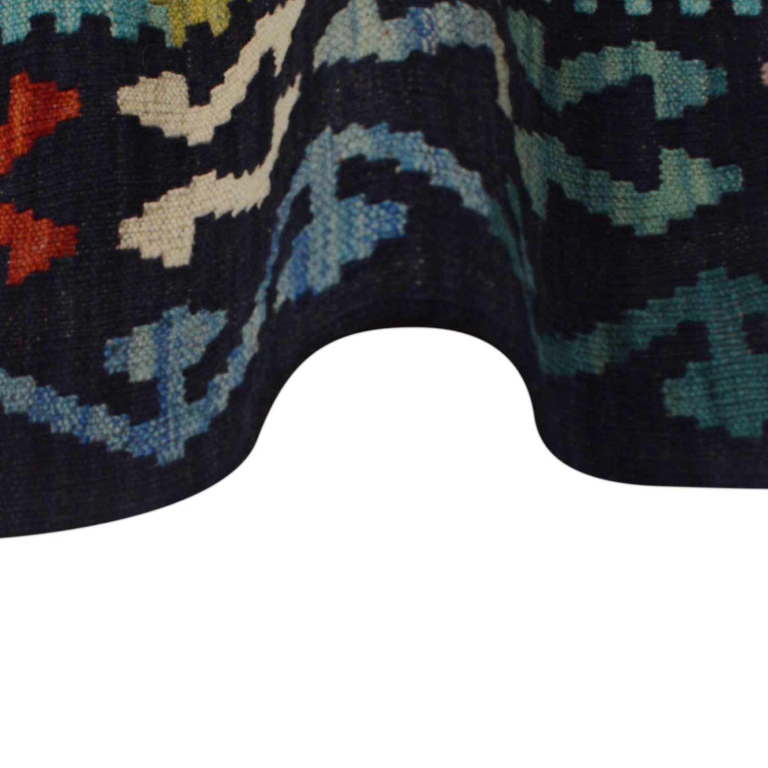 Handmade Vegetable Kelim 5' 11" x 8' 4" (ft) - No. P36084