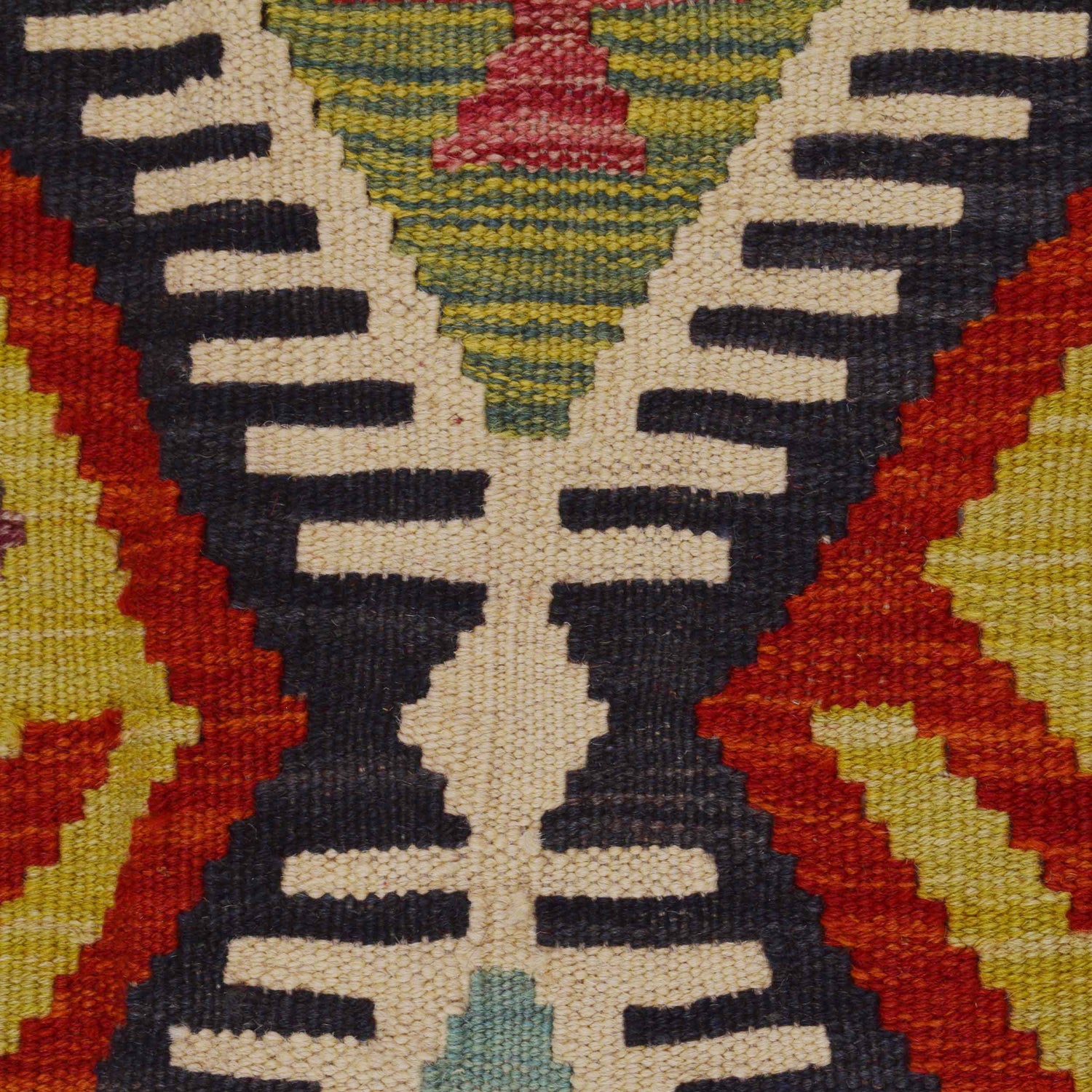Handmade Vegetable Kilim 5' 9" x 7' 10" (ft) - No. P36085