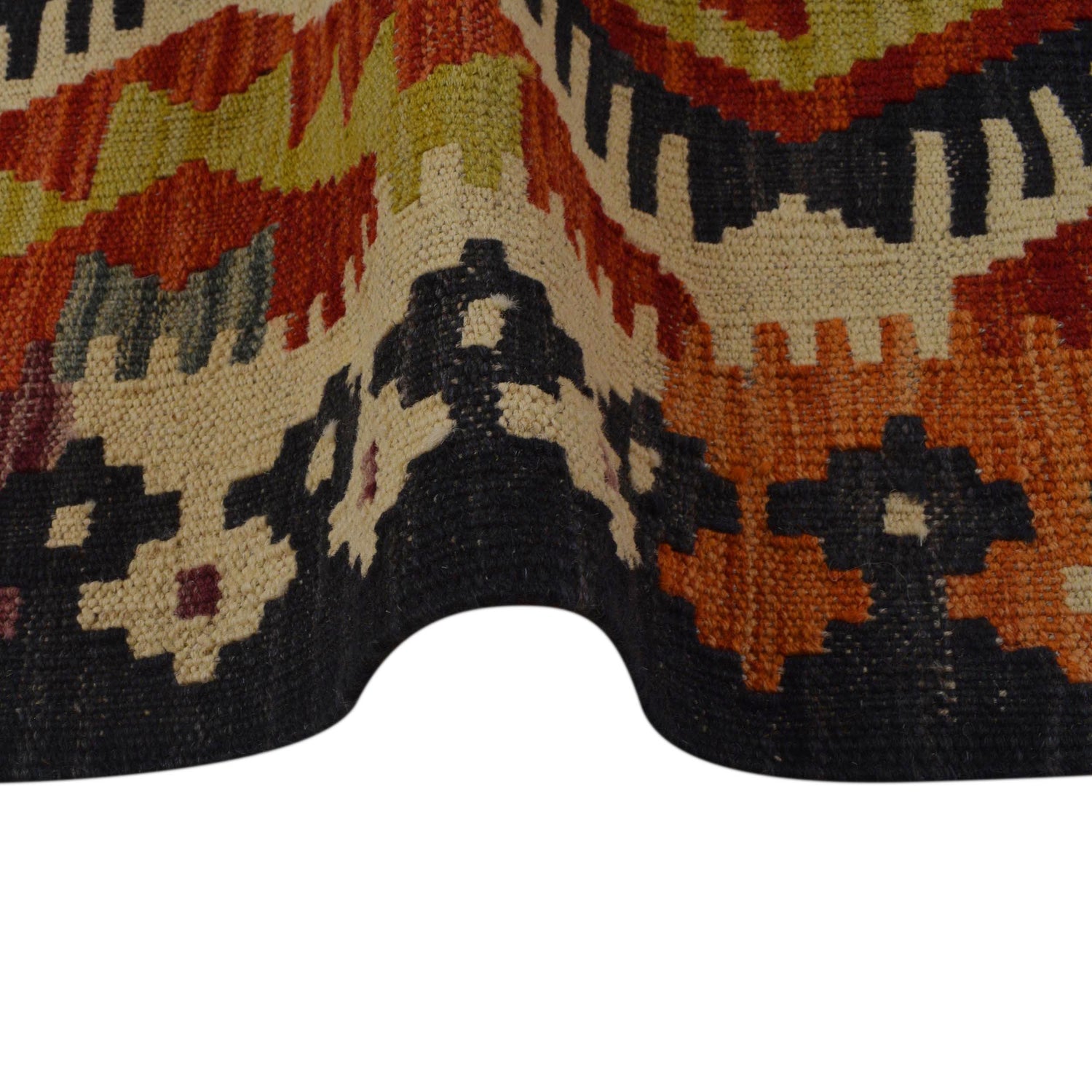 Handmade Vegetable Kilim 5' 9" x 7' 10" (ft) - No. P36085