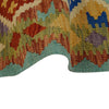 Handmade Vegetable Kelim 3' 5" x 4' 11" (ft) - No. P36087