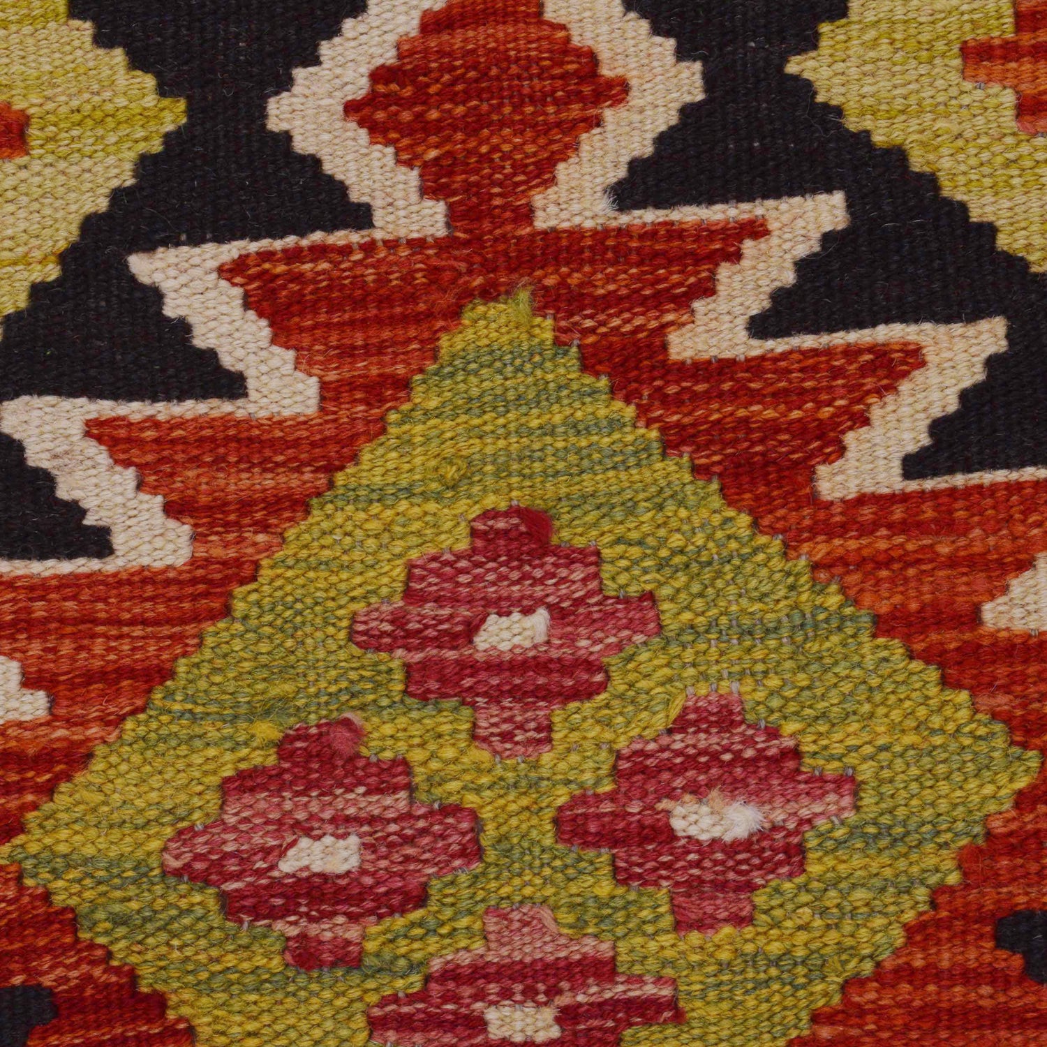 Handmade Vegetable Kilim 3' 3" x 5' 0" (ft) - No. P36090