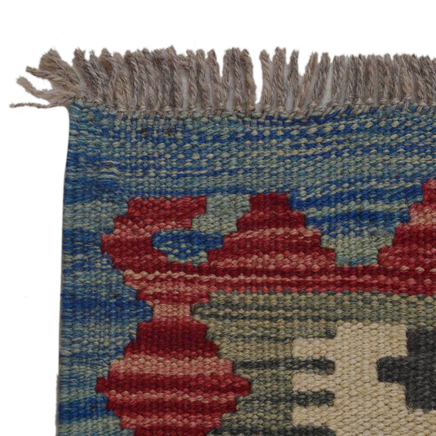 Handmade Vegetable Kelim 5' 2" x 6' 8" (ft) - No. P36098